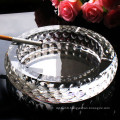 Clear Octagon Crystal Glass Cigar Ashtray for Office Decoration